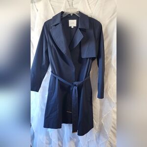 Cuyana - Navy Blue Trench Coat